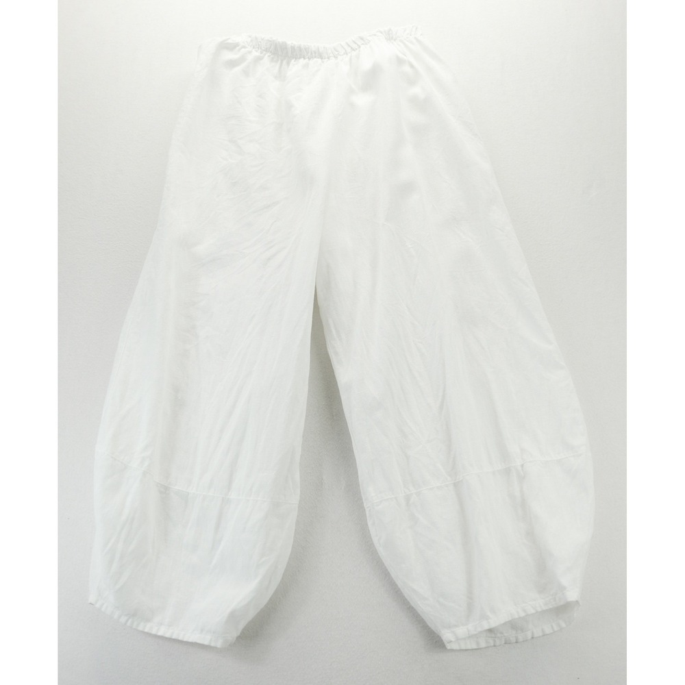 Bryn Walker 100% Linen Lantern Pants XL Made in USA Wide Leg Relaxed Lagenlook